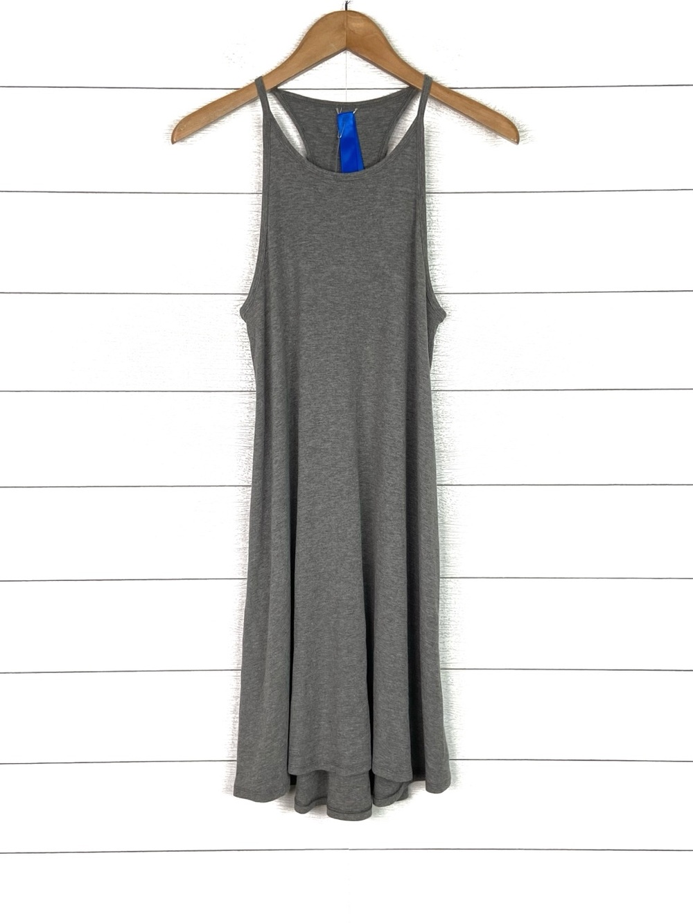 NWT KIT AND ACE Go With The Flow Dress Relaxed Swing Tank Gray 8 New